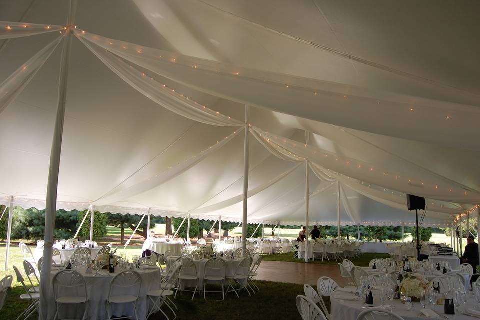 Tent reception