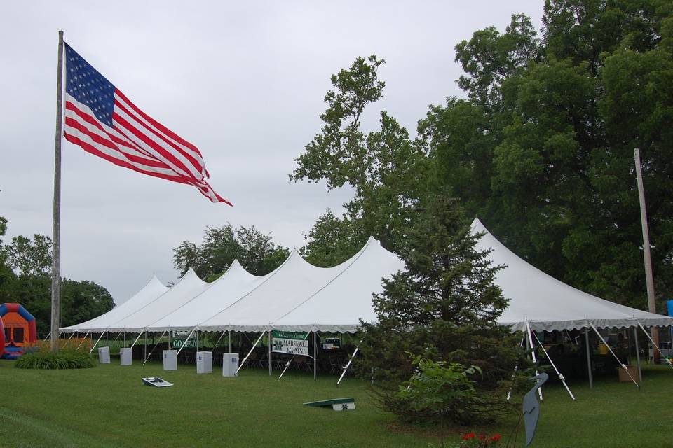 Tents 4 Rent, inc & RestRoom Trailer Rentals