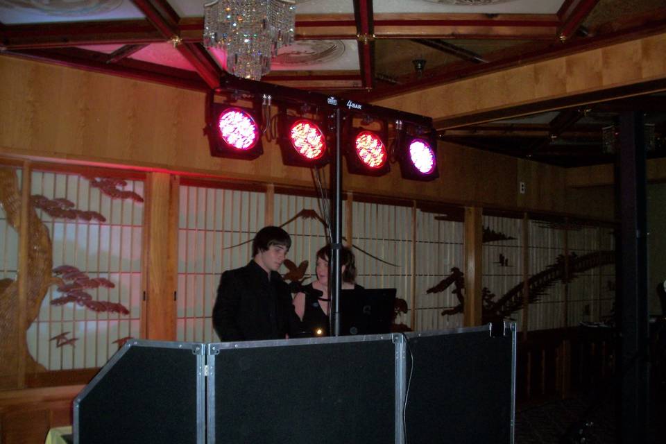 DJ on his station
