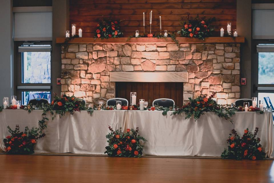 Head Table View
