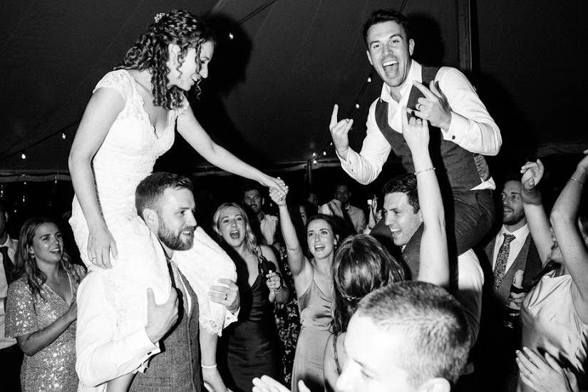 Crowd surfin' love!