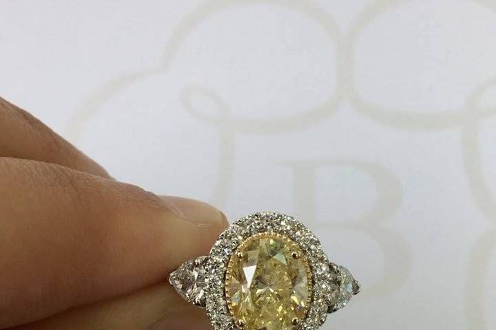 Yellow Diamonds by Philadelphia Flower Co.