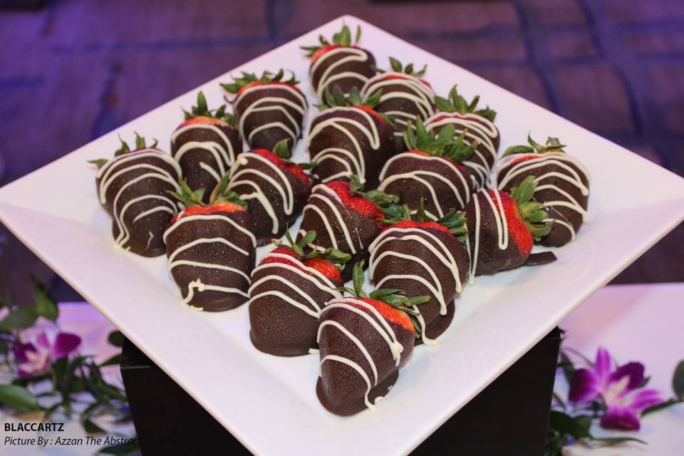 Chocolate cover strawberries