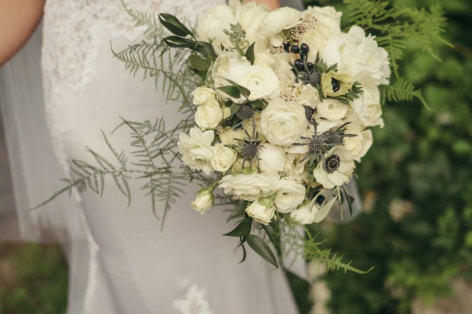 White bouquet