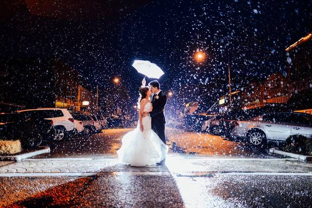 Market Blvd. out front of the Hotel Washington Building.