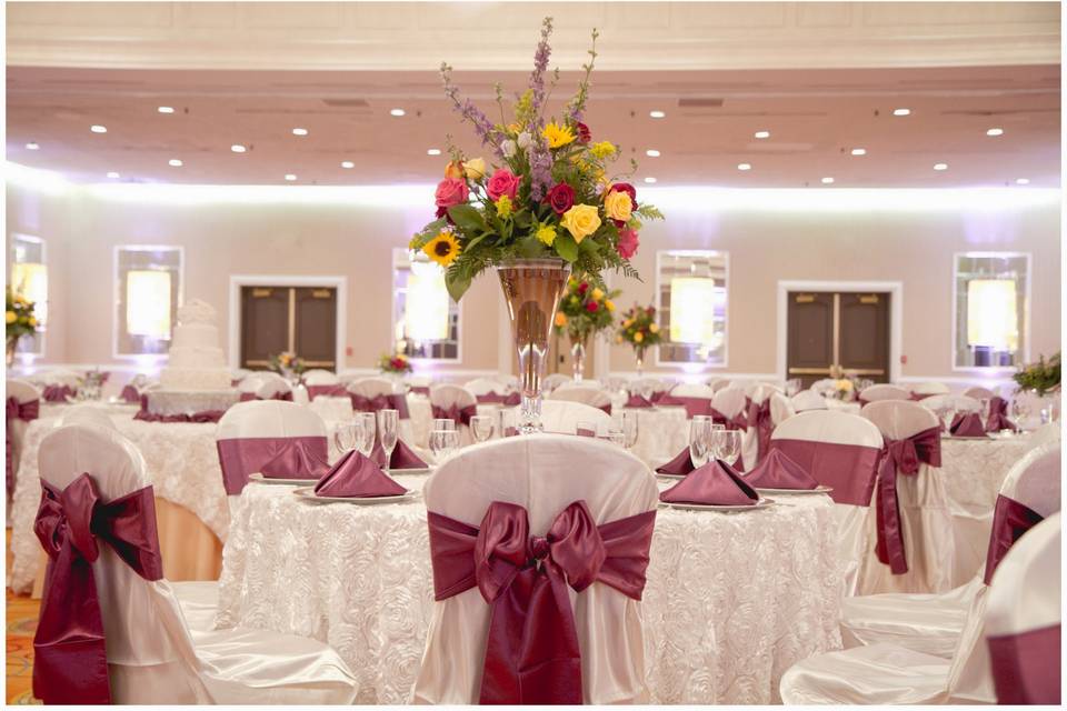 Golden ballroom