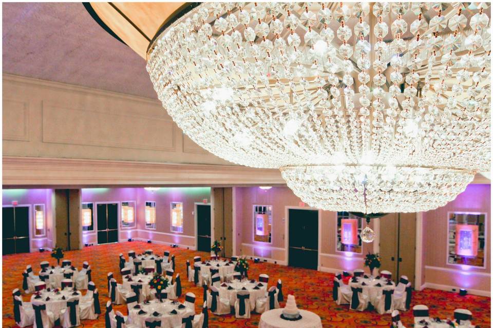 Golden ballroom
