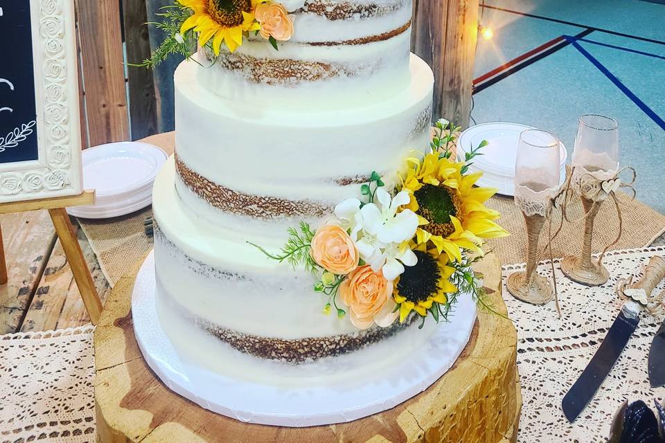 Buttercream and Sunflowers