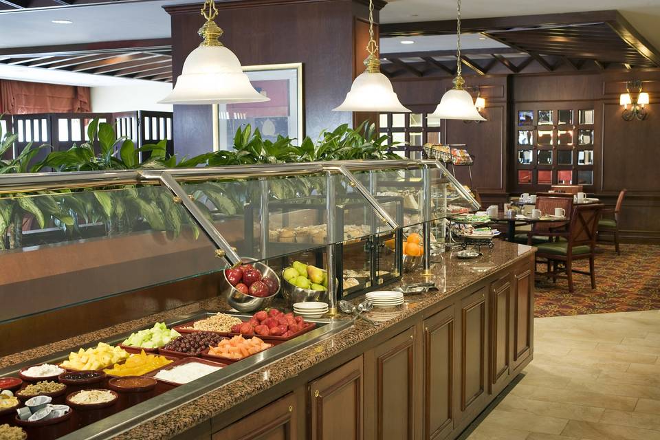 Enjoy the variety of dishes at the Terrace Breakfast Buffet.