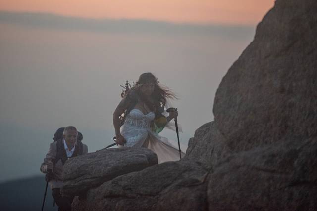 Wedding couple