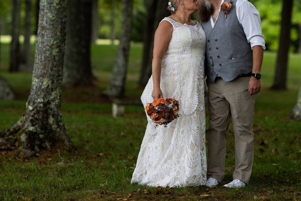 Bride and groom