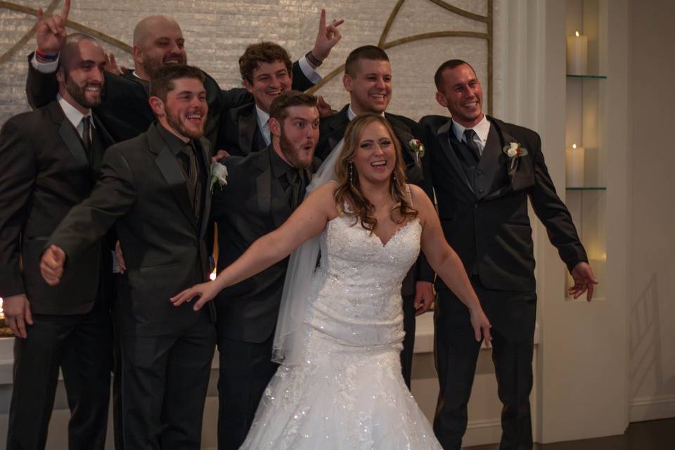 New years wedding