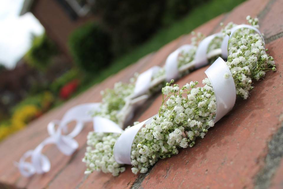 Flower girl crown