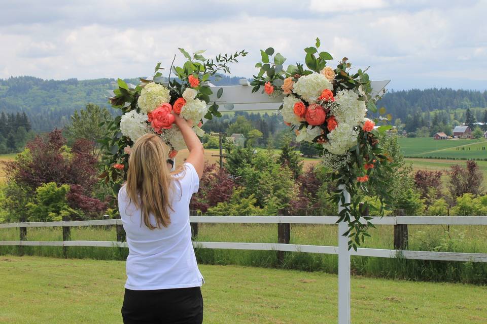 Arbor flowers