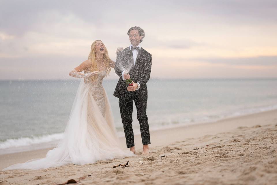 Couple on beach