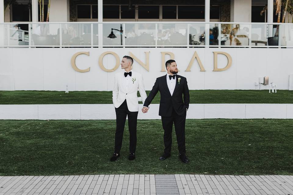 Couple at conrad