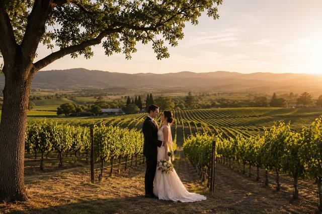 May Wine Country Wedding