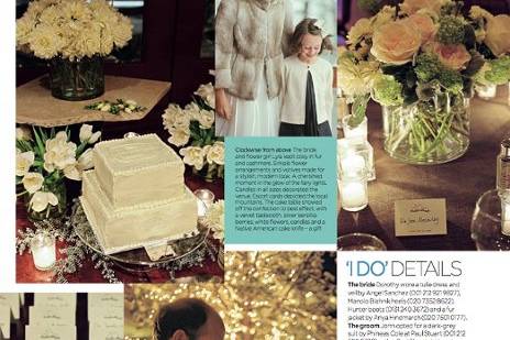 A fabulous winter wedding at the Four Seasons Hotel.