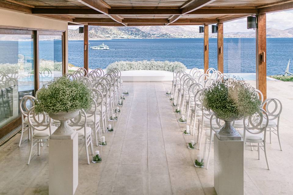 Baby's breath wedding, Athens