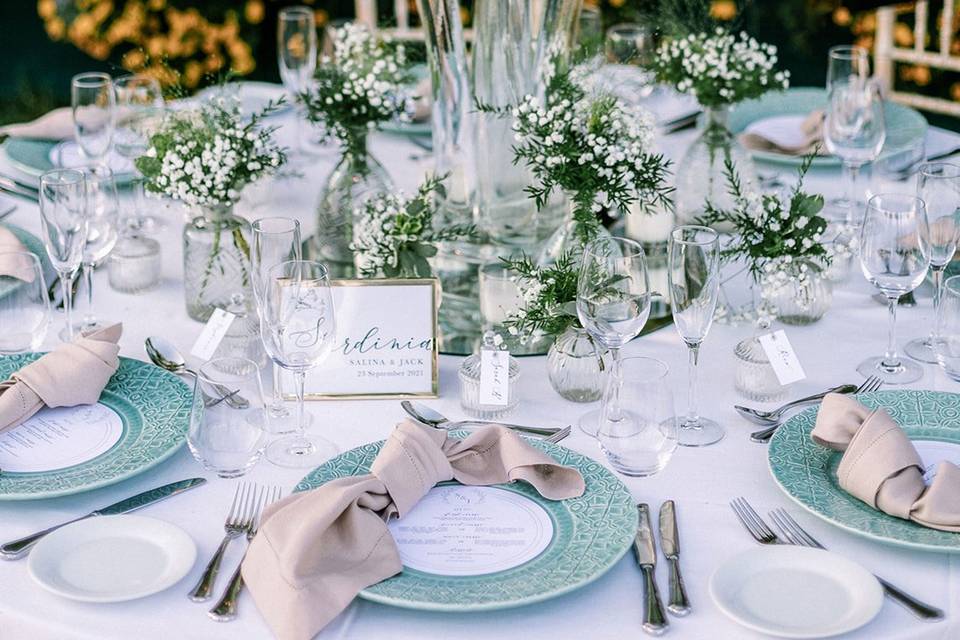 Baby's breath wedding, Athens