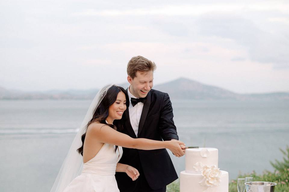 Micro wedding in Greece