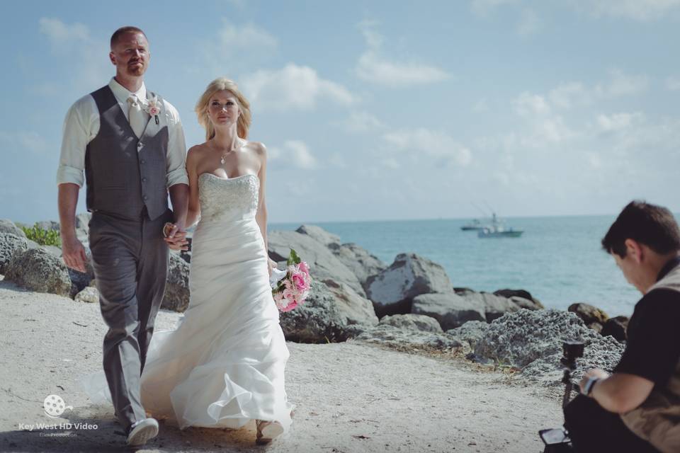 Seaside wedding - Key West HD Video Productions