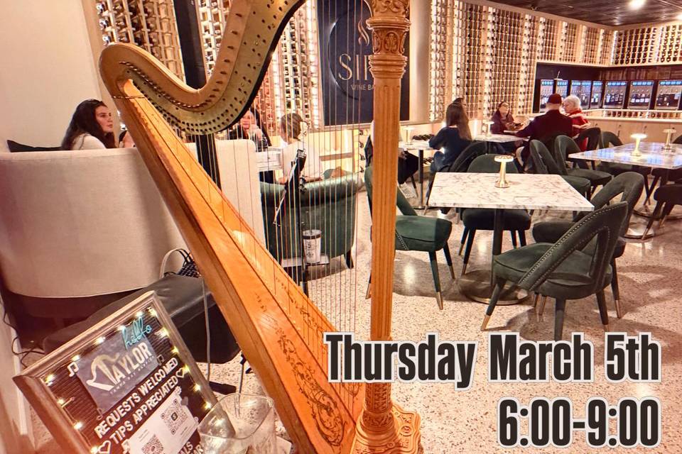 Taylor Mills Krebs/ harpist