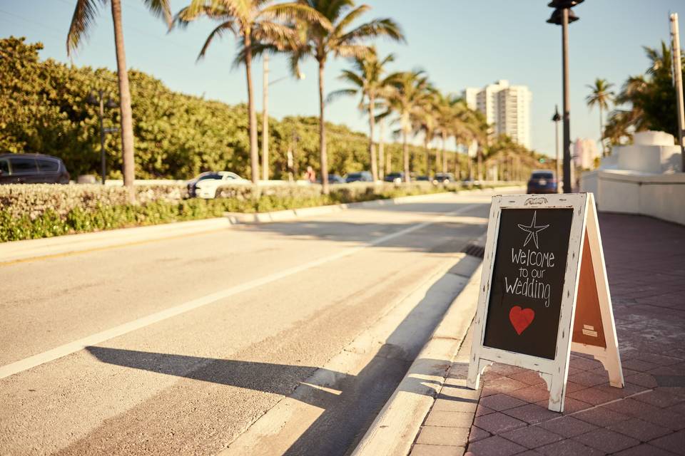 Number 8 Beach Wedding Sign.jpg
