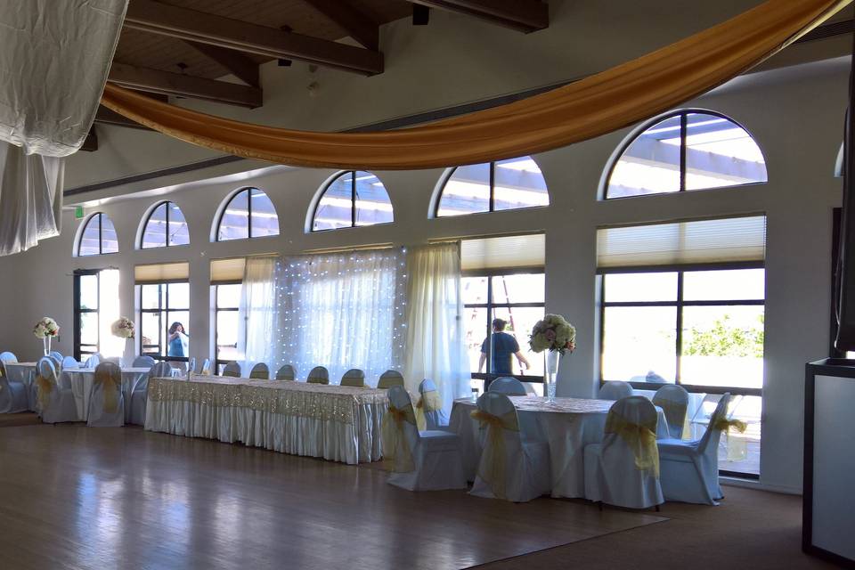 Reception set-up