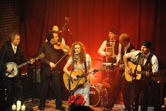 The Silver Mountain String Band, Teahouse Company's foot-stompin' bluegrass band!