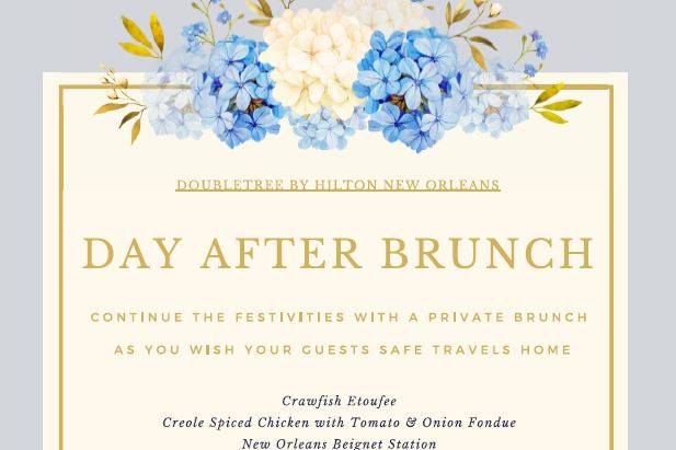 Send off Brunches