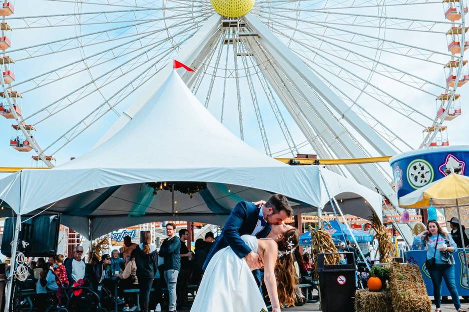 Kiss me by the ferris wheel