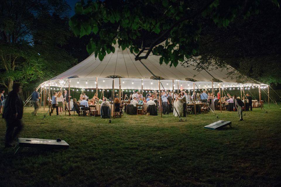 Tent reception