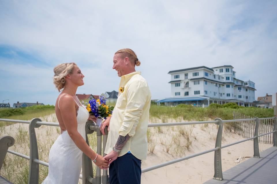 Beach wedding