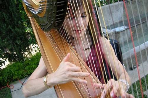 Stephanie Bennett, harpist (Harpworld Music Co. LLC)