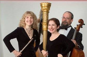 Stephanie Bennett leads Harp, Flute and Cello ensemble for Harpworld Music Co. LLC