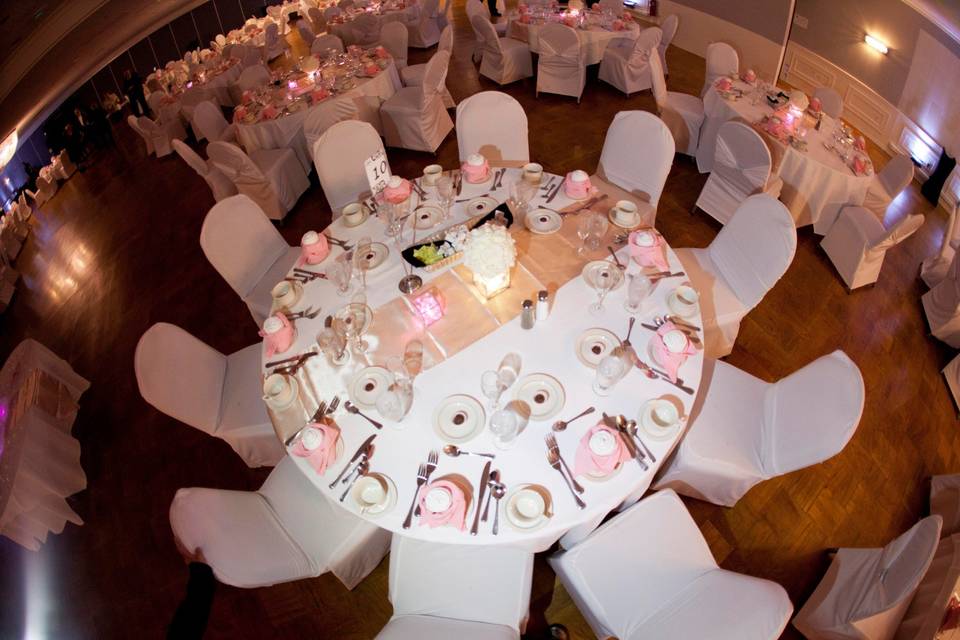 Guests table