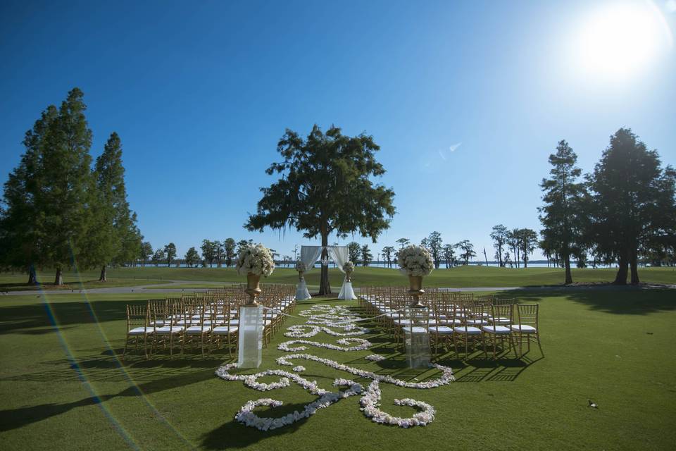 Wedding Lake Nona Country Club