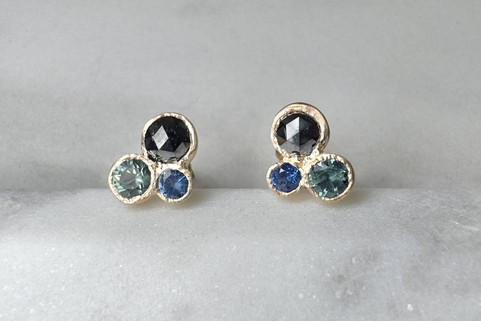 Sapphire + Diamond Clusters
