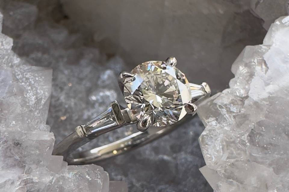 Mid-Century Inspired Ring