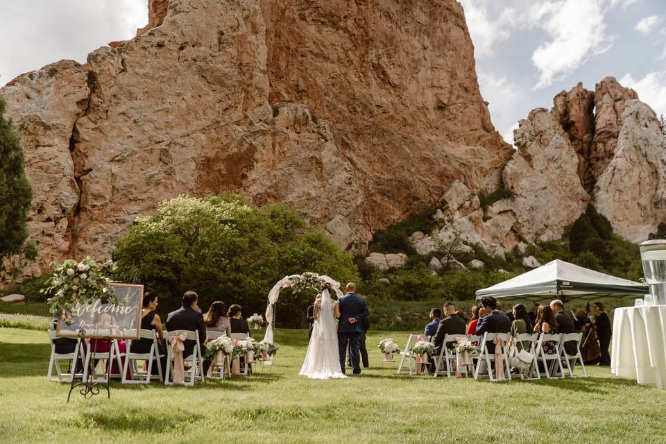 Glen Eyrie Wedding