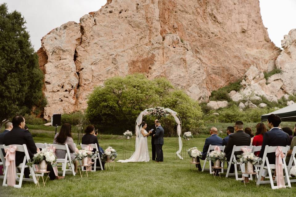 Glen Eyrie Wedding