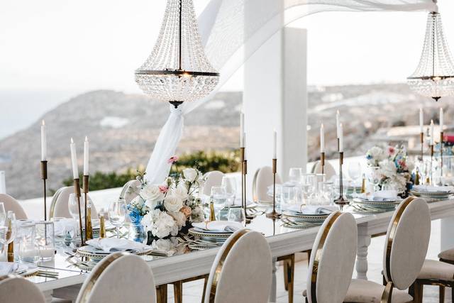 Wedding tablescape