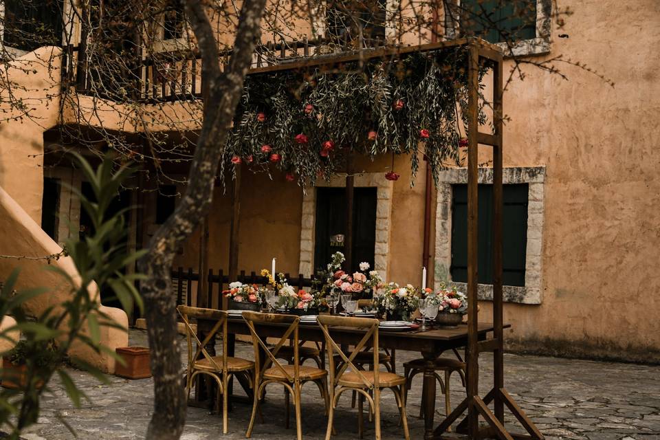 Traditional wedding in Crete