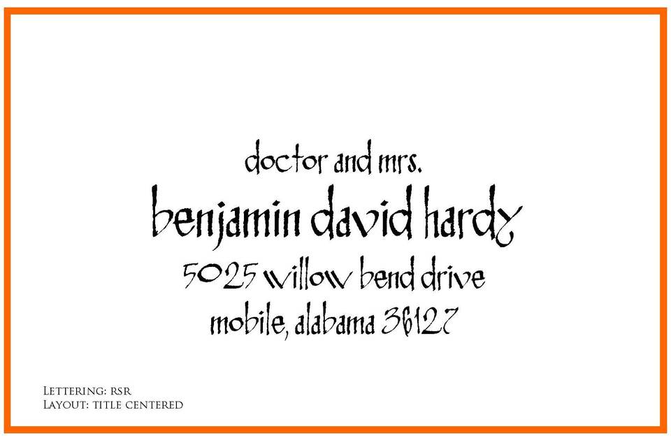 m. branch designs digital calligraphy