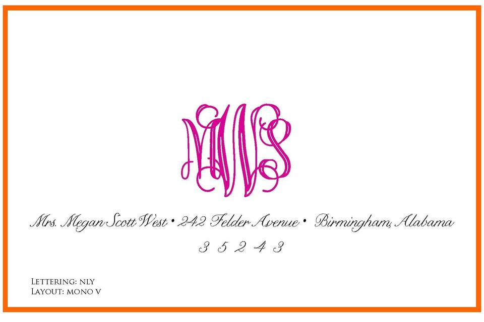 m. branch designs digital calligraphy