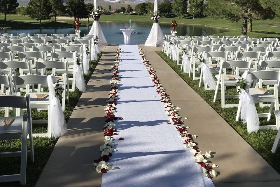 White wedding isle