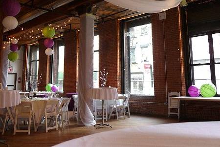 Dumbo Loft Wedding Reception