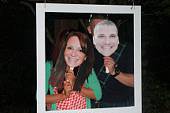 Looking for fun photo booth props? Order custom face on a sticks from any photo or graphic