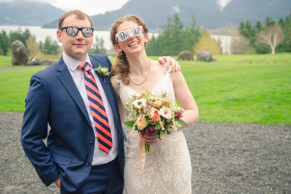 Wedding in the Columbia Gorge